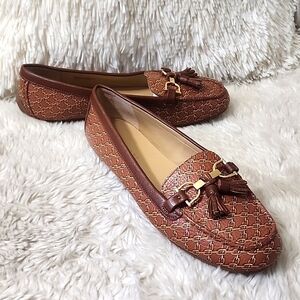 Brown Everson Tassel Loafers